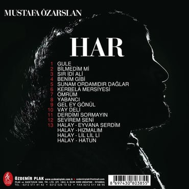 Mustafa Özarslan - Har (CD)