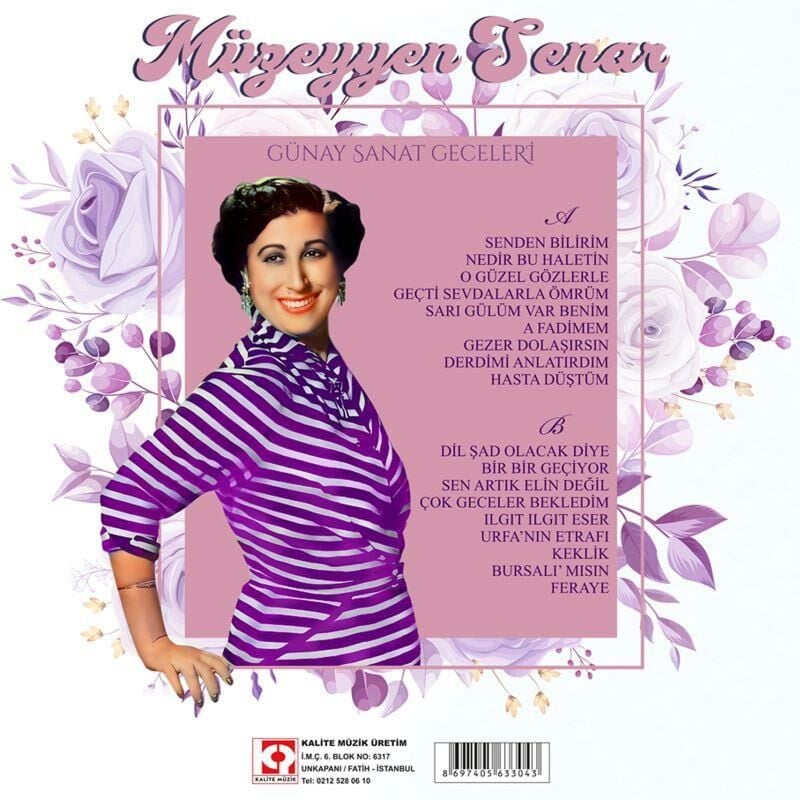 Müzeyyen Senar - Günay Sanat Geceleri ( Plak ) LP