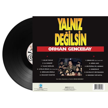 Orhan Gencebay - Yalnız Değilsin (Plak) LP