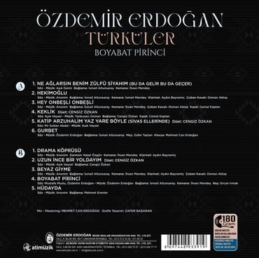 Özdemir Erdoğan - Türküler (Plak) LP