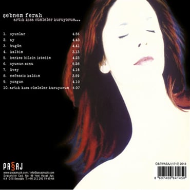 Şebnem Ferah - Artık Kısa Cümleler Kuruyorum (CD)