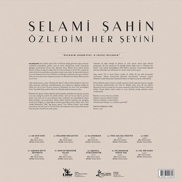 Selami Şahin - Özledim Her Şeyini (Plak) LP