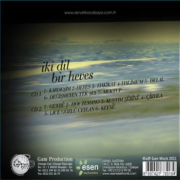 Servet Kocakaya - İki Dil Bir Heves (2CD)