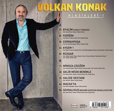Volkan Konak - Klasikleri (Plak) LP