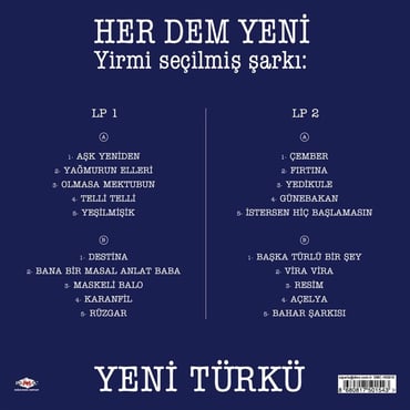 Yeni Türkü - Herdem Yeni (2 Plak) 2LPs