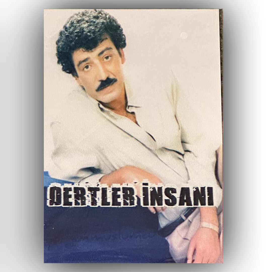 Müslüm Gürses Dertler Insani Retro Ahsap Poster