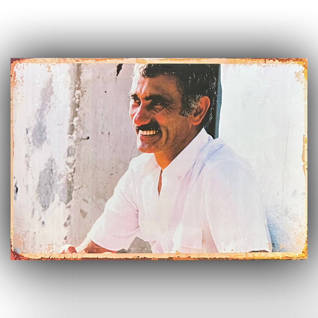 Yılmaz Güney 2 Retro Ahsap Poster