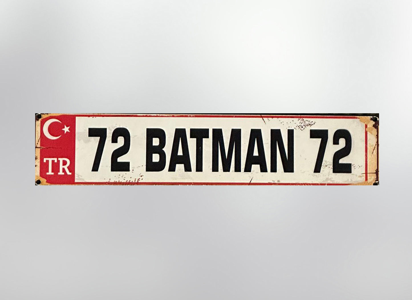 72 Batman posteri / plakası