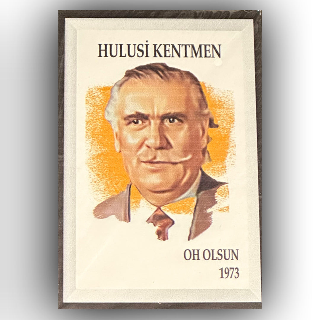 Hulusi Kentmen Retro Ahsap Posteri