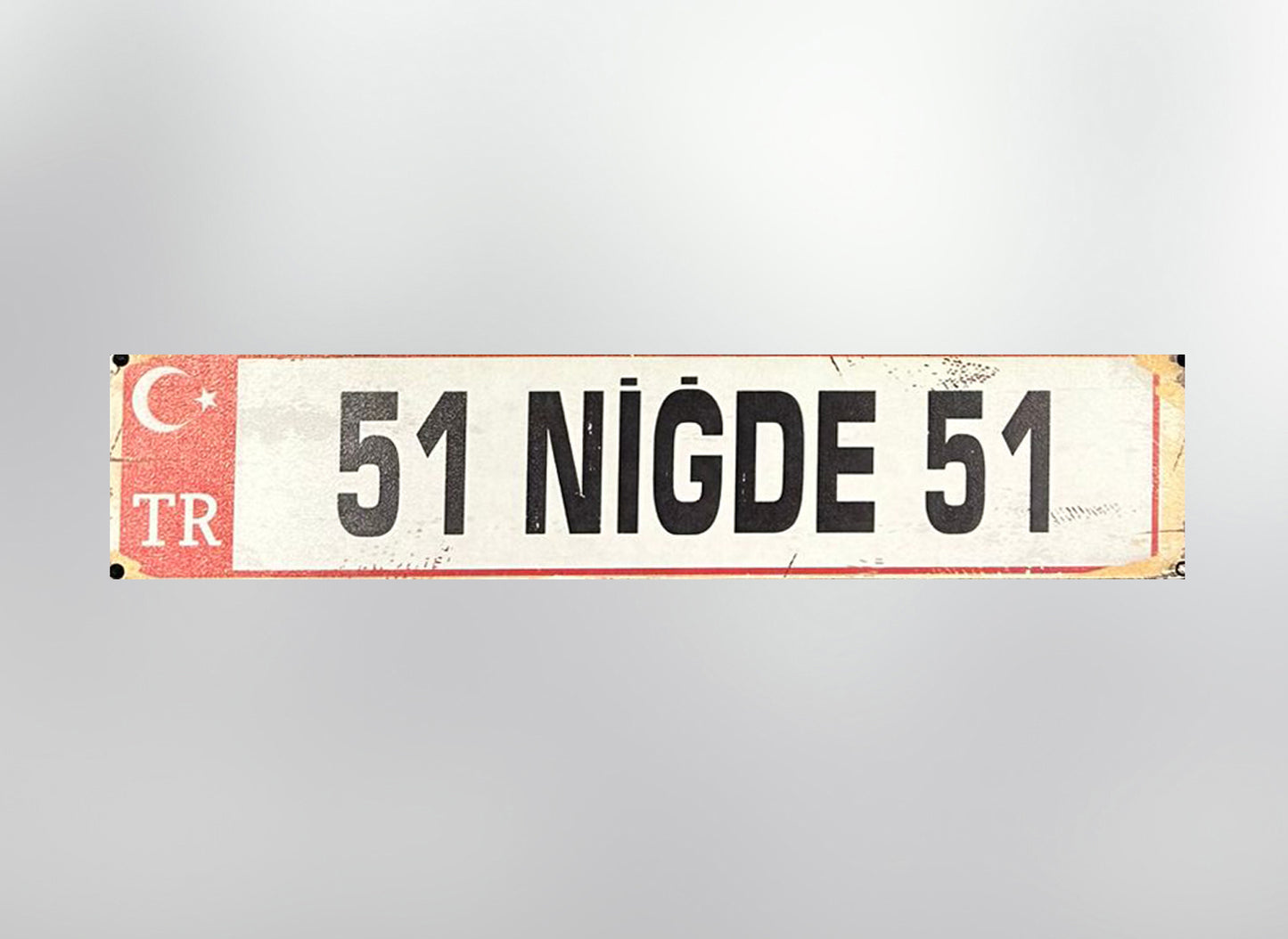 51 Niğde Plaka / Kennzeichen