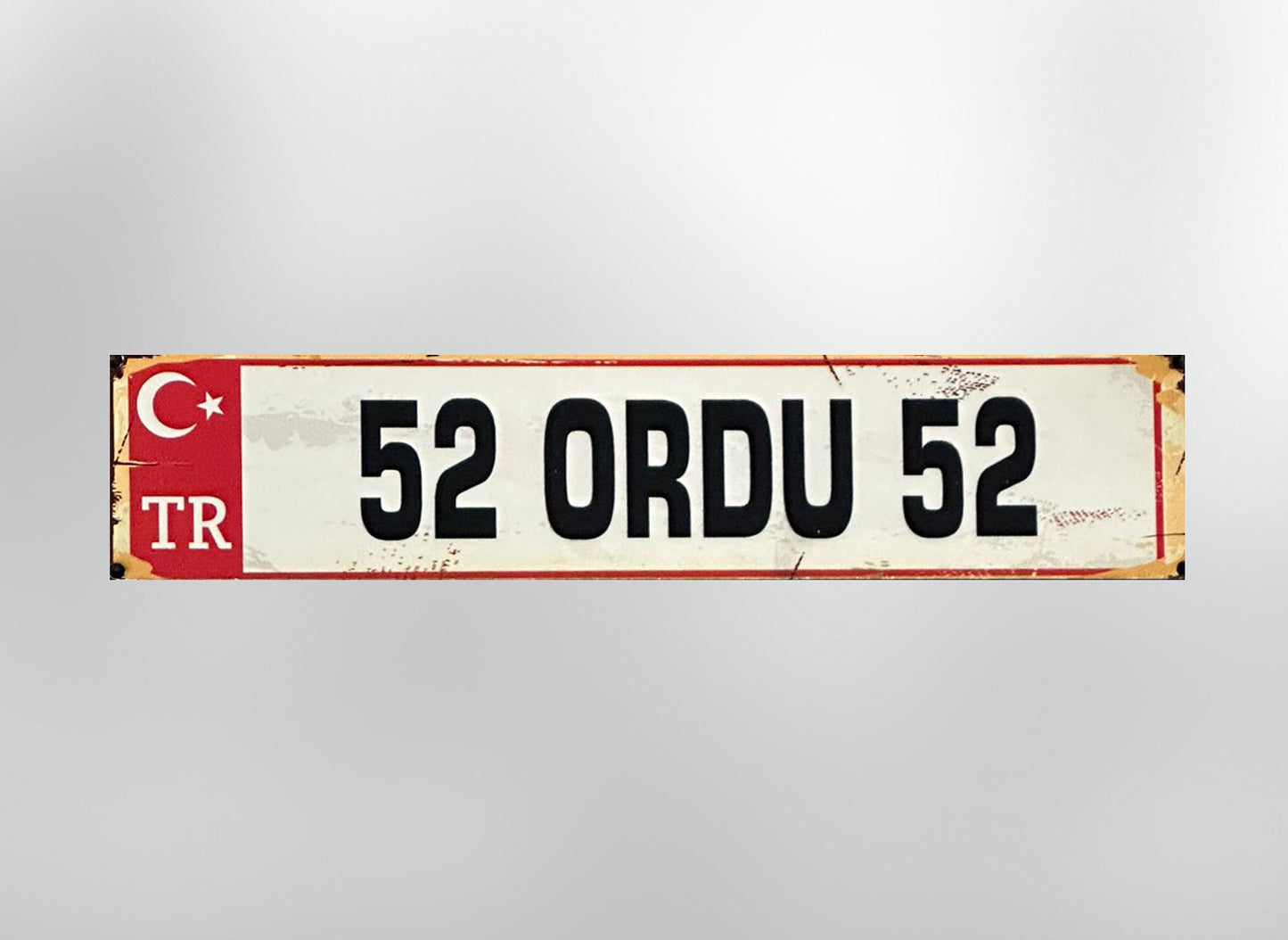 52 Ordu Plaka / Kennzeichen