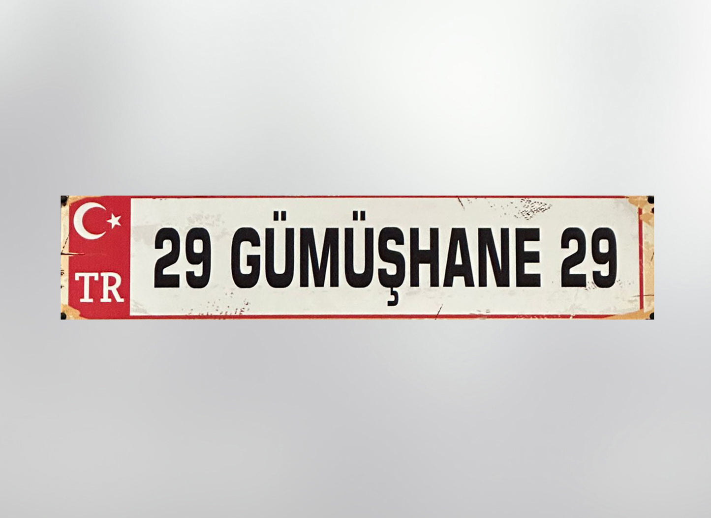 29 Gümüşhane Plaka / Kennzeichen