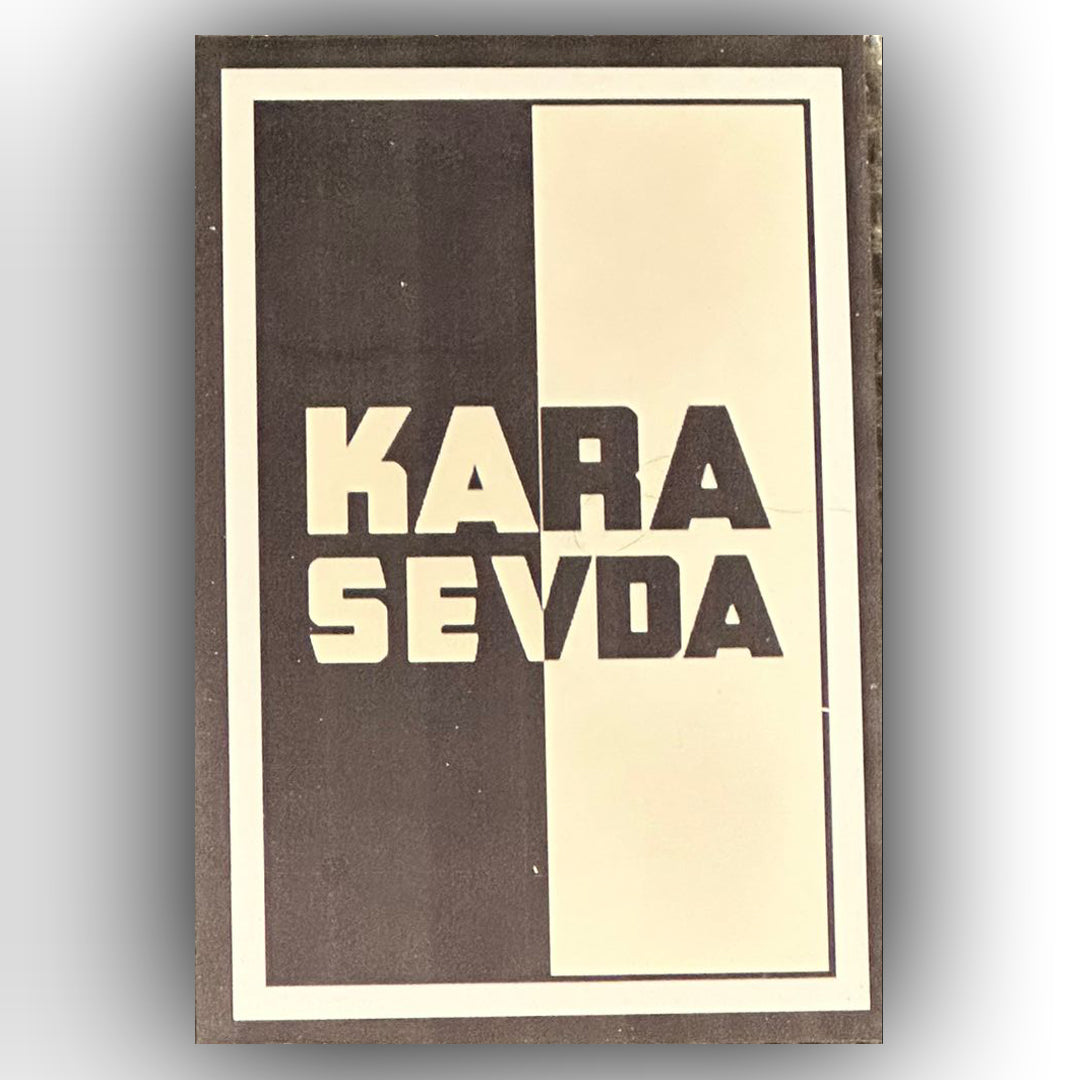 Besiktas Kara Sevda Retro Ahsap Poster
