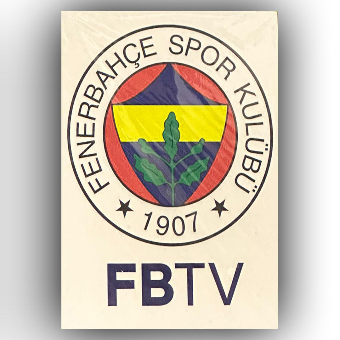 Fenerbahce TV Retro Ahsap Poster