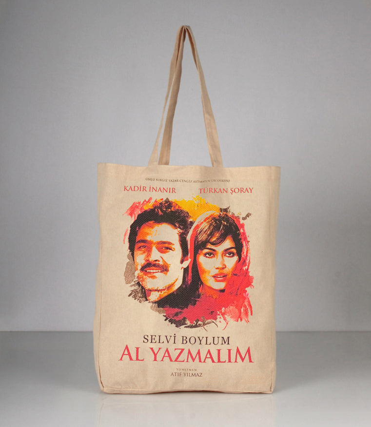 Al Yazmalım Türkan Şoray Kadir İnanır Bez Canta
