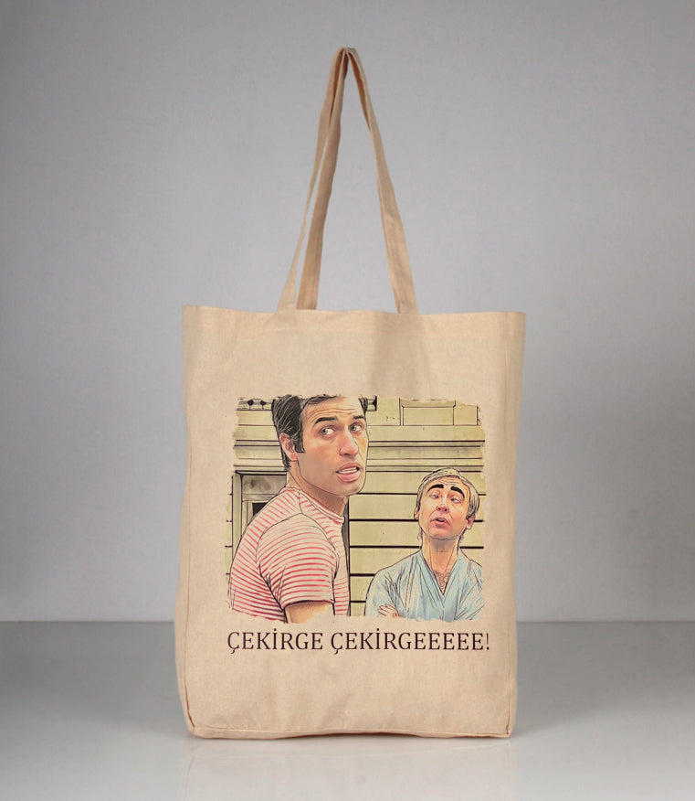 Sener Sen Kemal Sunal Cekirge Bez Canta