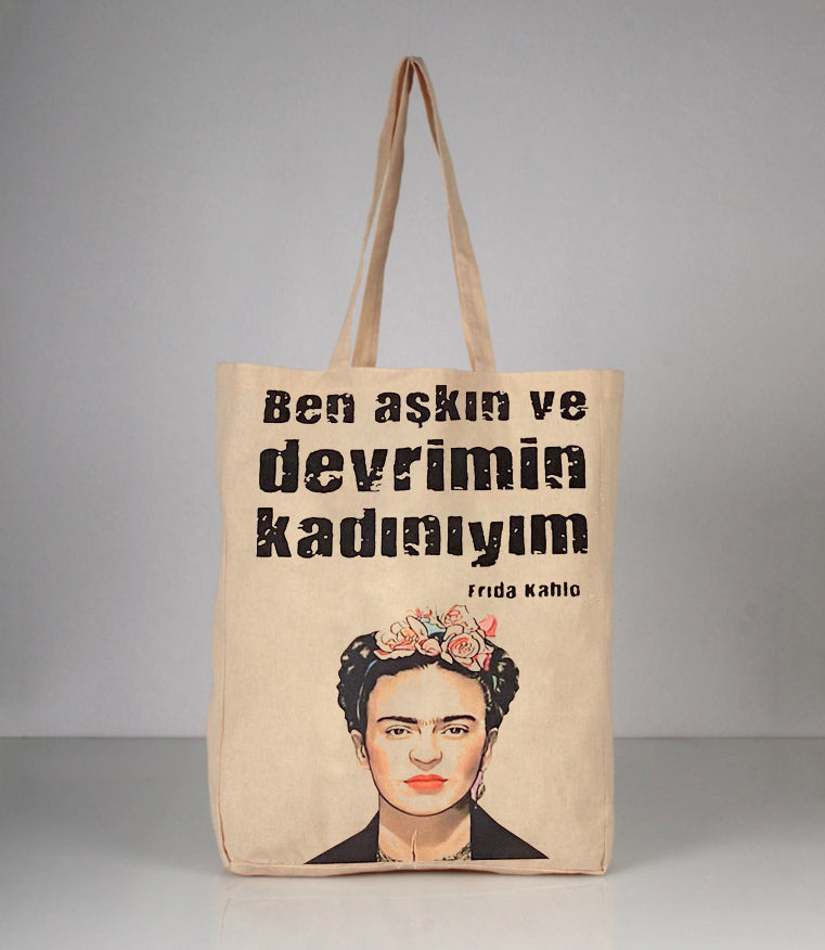 Frida Kahlo Devrimin Kadini Bez Canta