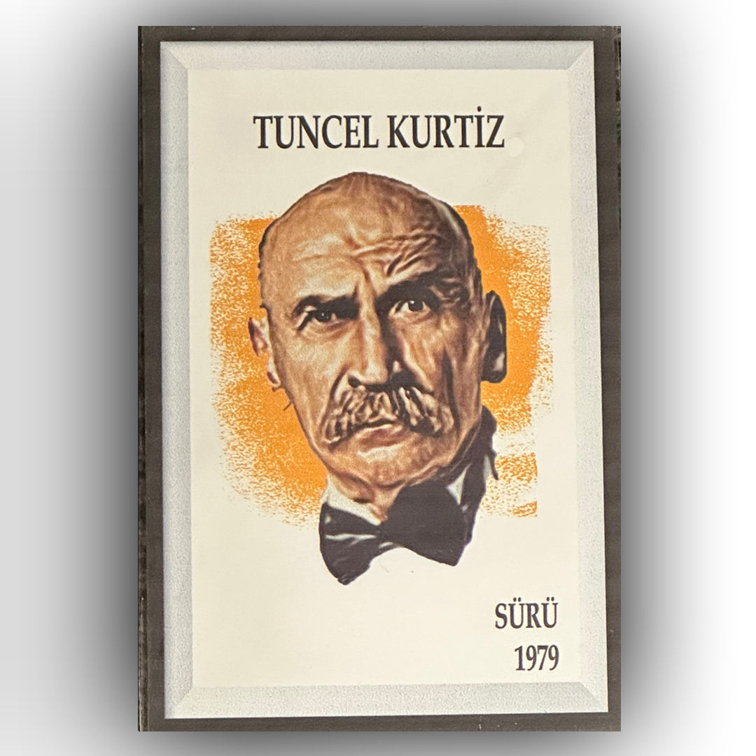 Tuncel Kurtiz Sürü Retro Ahsap Poster