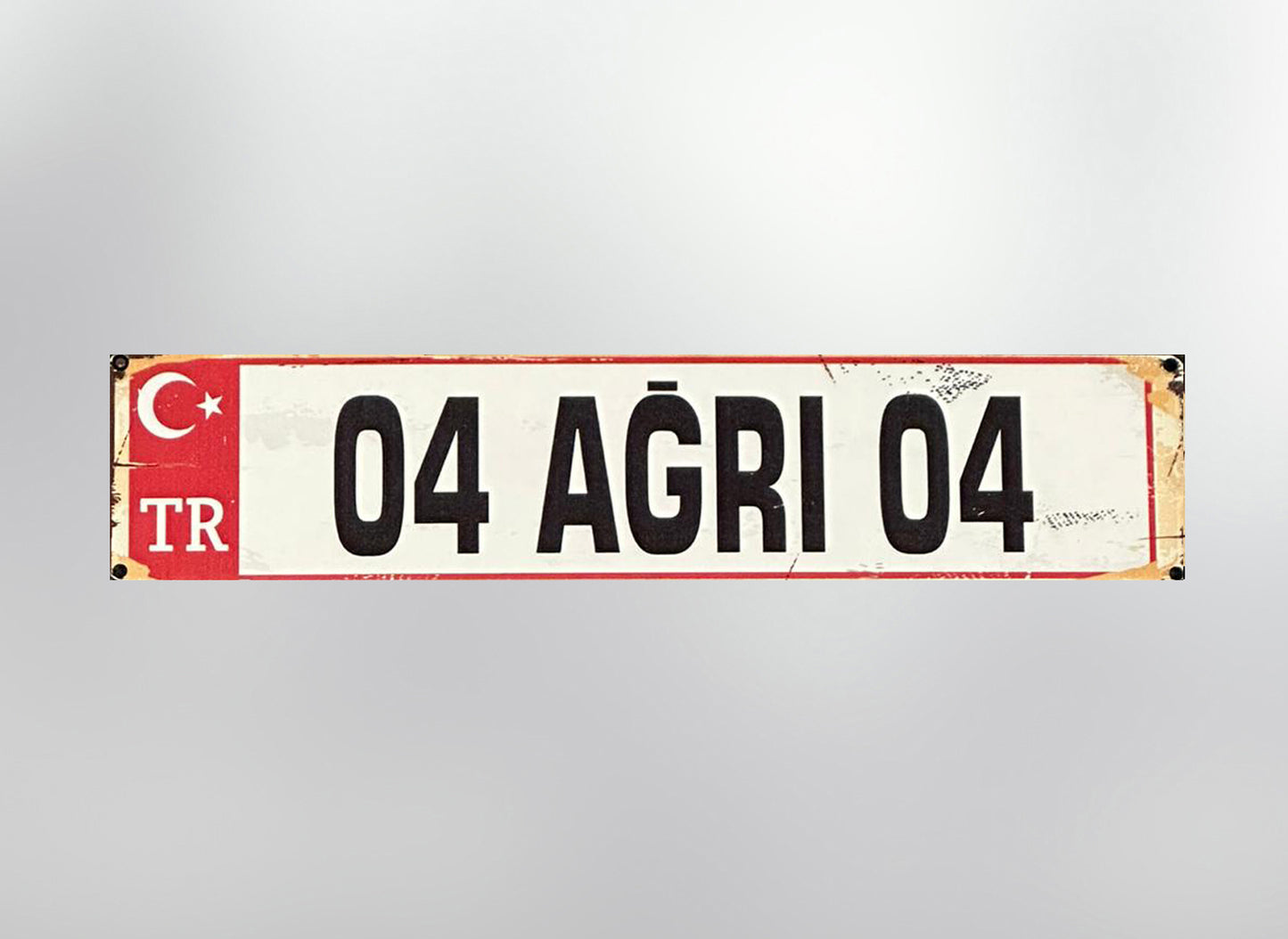 04 Ağrı Plaka / plaka