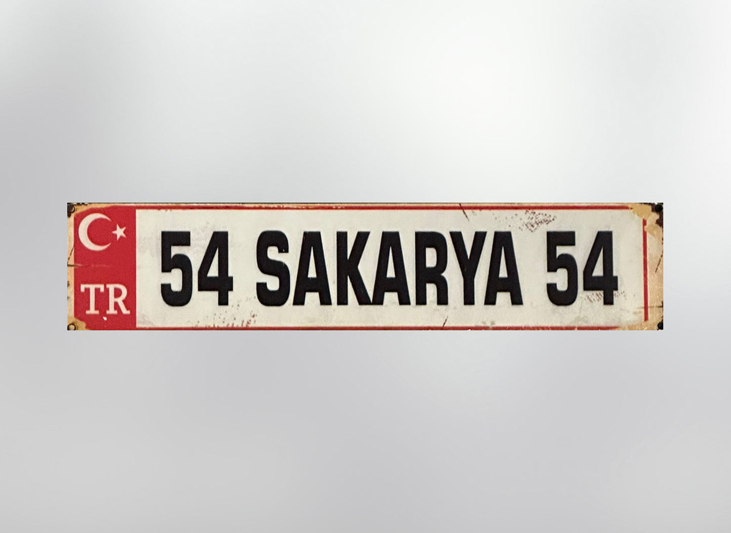54 Sakarya Plaka / Kennzeichen