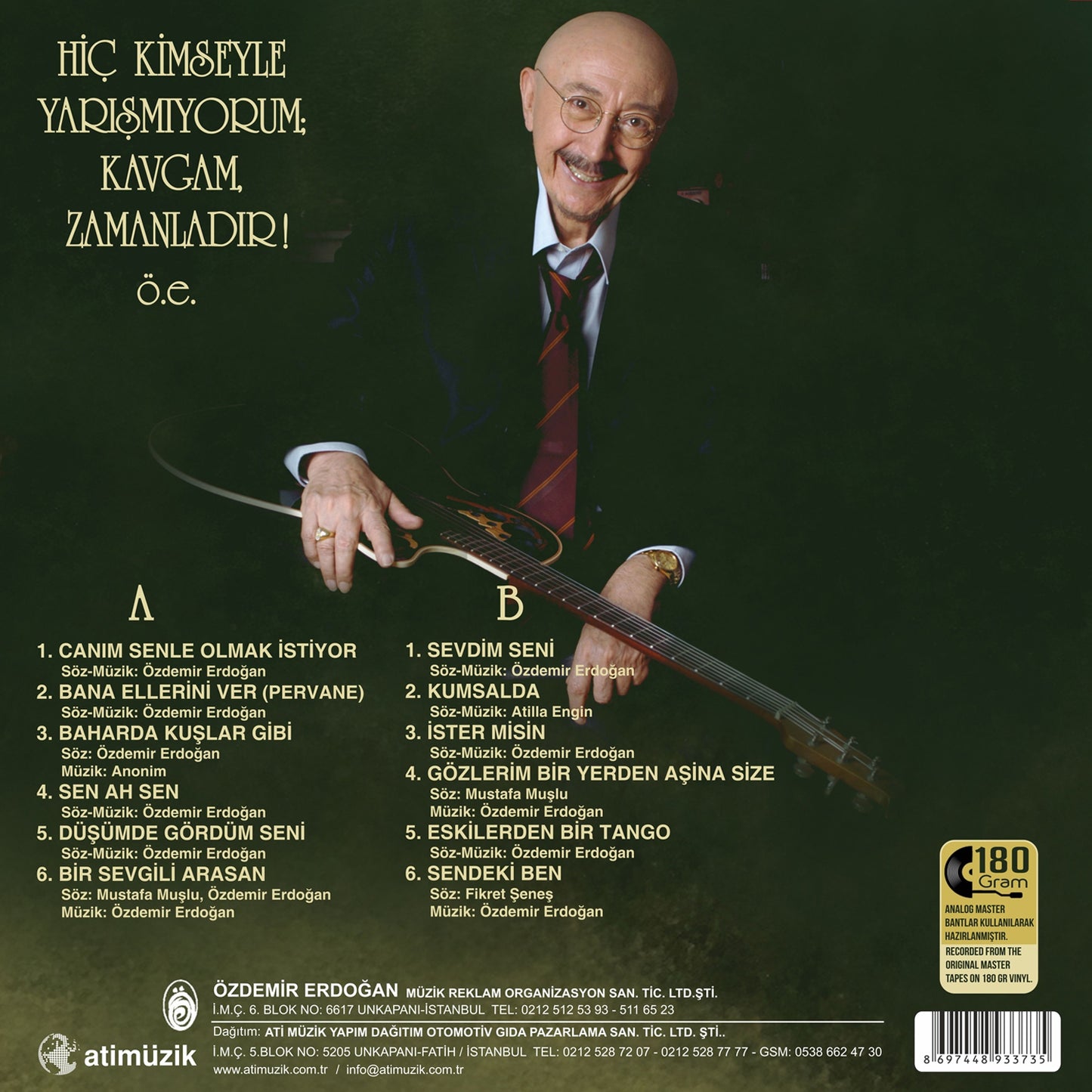 Özdemir Erdogan - Canım Senle Olmak İstiyor / Plak