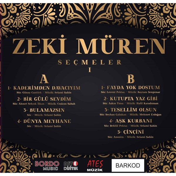 Zeki Müren - Secmeler 1 Plak ( Schallplatte )