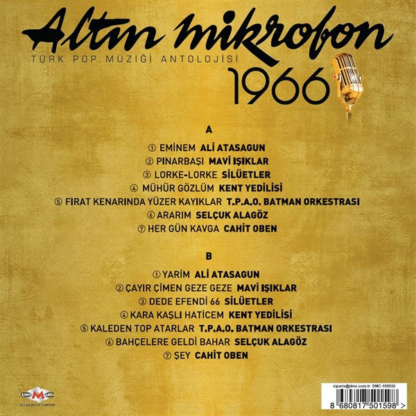 Altin Mikrofon 1966 Plak ( Schallplatte )
