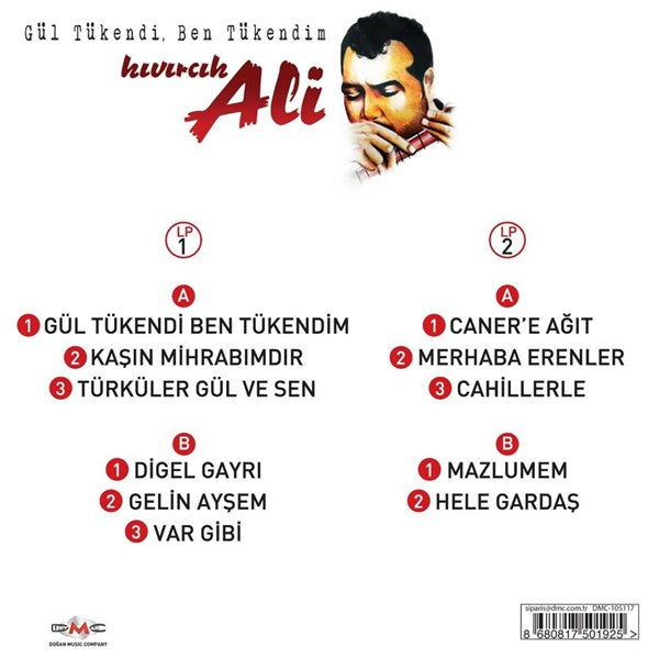 Kıvırcık Ali - Gül Tükendi Ben Tükendim (2 plak (2 kayıt)