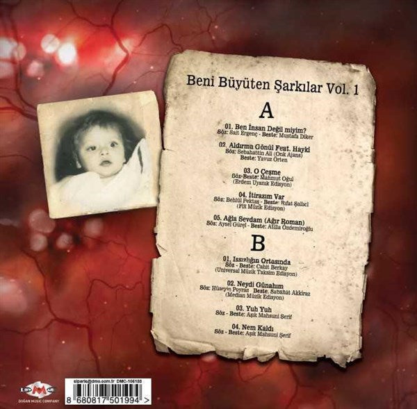 Hayko Cepkin - Beni Büyüten Sarkilar Vol.1 Plak ( Schallplatte )