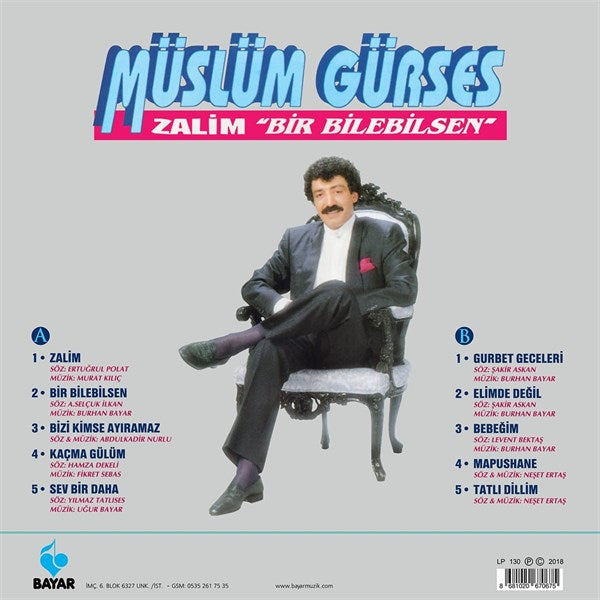 Müslüm Gürses - Zalim / Bir Bilebilsen Plak ( Schallplatte )