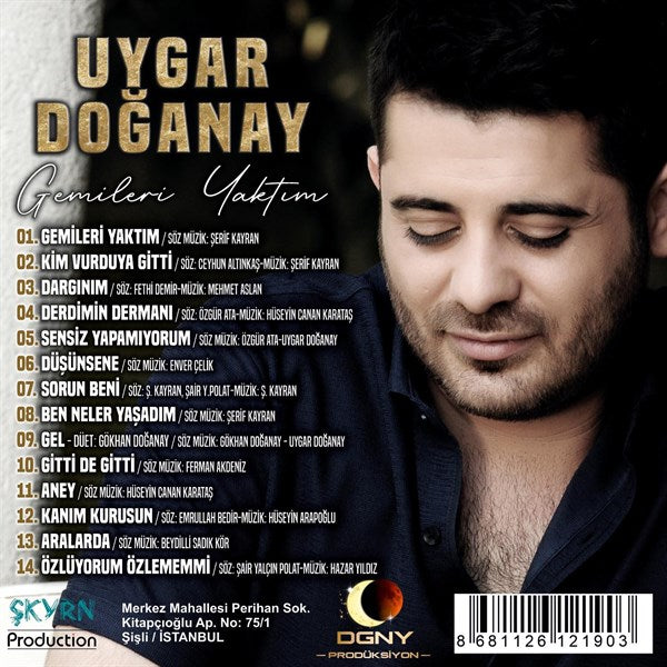 Uygar Doğanay - Gemileri Yaktım (CD)