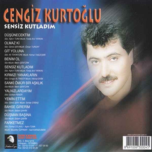 Cengiz Kurtoğlu - Sensiz Kutladım (CD)