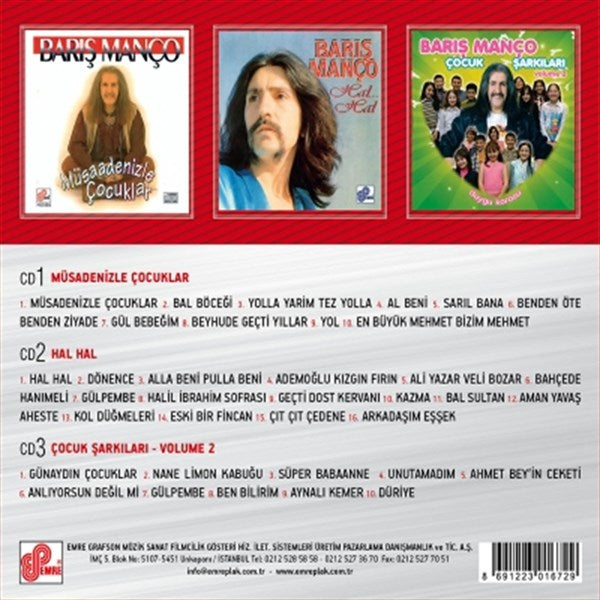 Barış Manço - Arşiv Serisi 1 (3 CD)