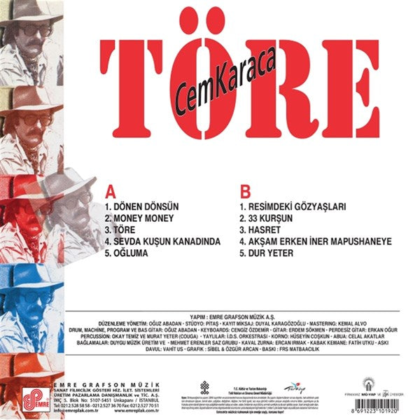Cem Karaca – Töre Plak ( Schallplatte )