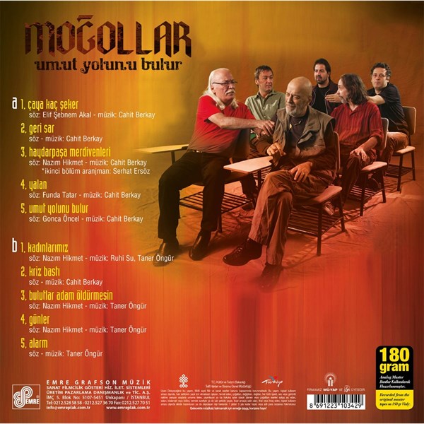 Moğollar - Umut Yolunu Bulur Plak (rekor)