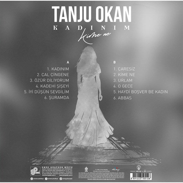 Tanju Okan - Kadinim Plak ( Schallplatte )
