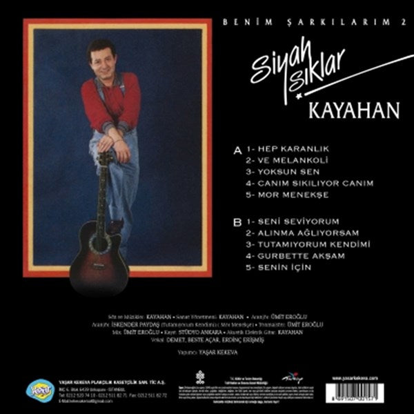 Kayahan - Siyah Işıklar Plak (kayıt)