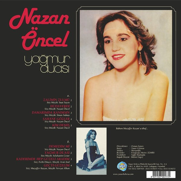 Nazan Öncel - Yagmur Duasi Plak ( Schallplatte )