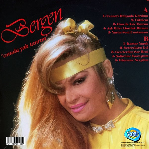 Bergen - Onu Da Yok Tanrim Plak ( Schallplatte )