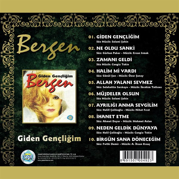 Bergen - Giden Gençliğim (CD)