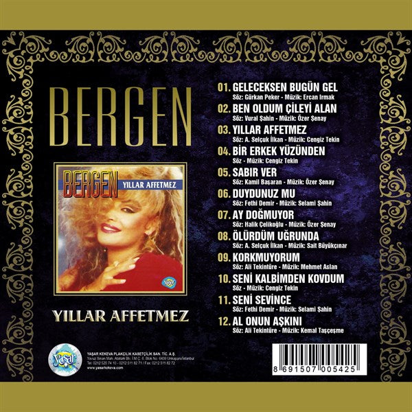 Bergen - Yıllar Affetmez (CD)