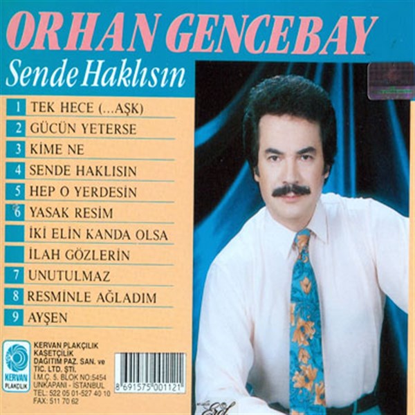 Orhan Gencebay - Sende Haklısın (CD)