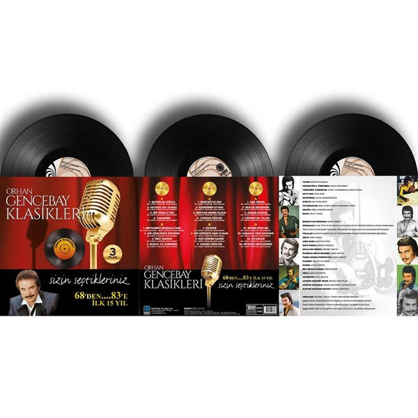 Orhan Gencebay - Klasikleri Vol. 1 (3 Plak) 3 Schallplatten