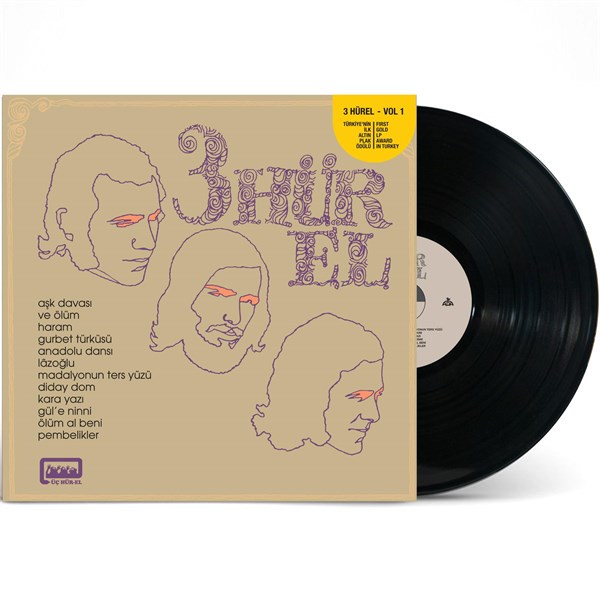 3 Hürel – Volume 1 Plak ( Schallplatte )