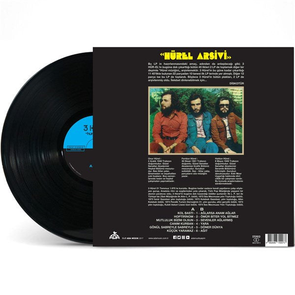 3 Hürel – Volume 2 Plak ( Schallplatte )