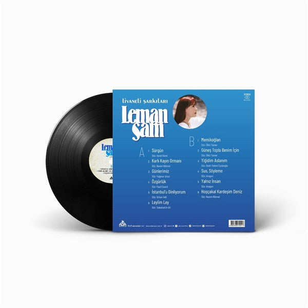 Leman Sam - Livaneli Sarkilari Plak ( Schallplatte )