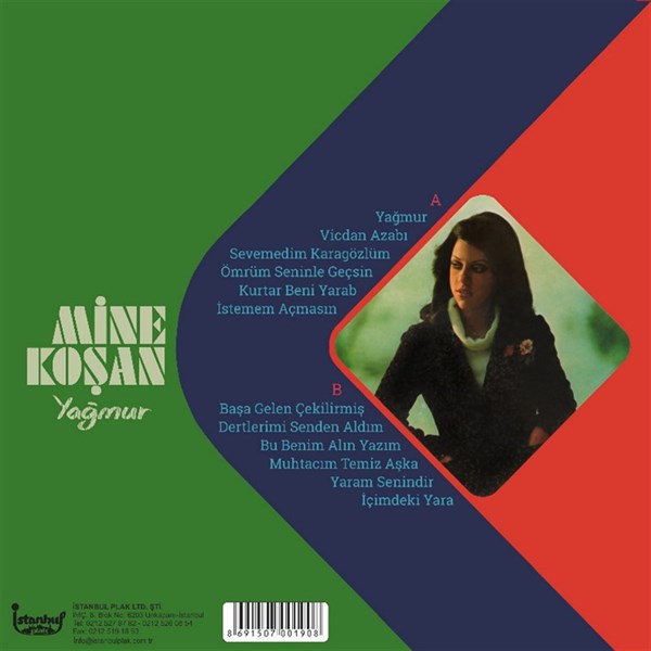 Mine Kosan - Yagmur Plak ( Schallplatte )