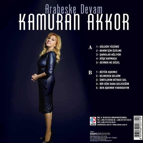 Kamuran Akkor Arabeske Devam Plak ( Schallplatte )