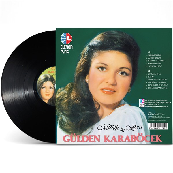 Gülden Karaböcek - Müzik ve Ben Plak ( Schallplatte )