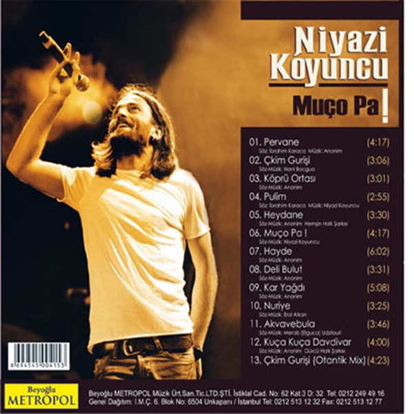 Niyazi Koyuncu - Muço Pa (CD)